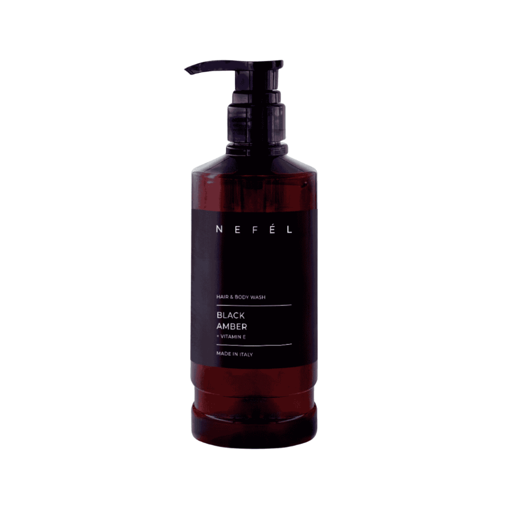 SAPONE LIQUIDO VISO E MANI NEFEL AMBRA NERA